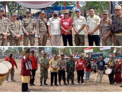 Satpol PP Tubaba Amankan Pawai Karnaval HUT RI ke-81 & HUT Kelurahan Mulya Asri ke-54