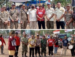 Sekretaris Satpol PP Tubaba Pimpin Pengamanan Pawai Karnaval HUT RI ke-81 & HUT Kelurahan Mulya Asri ke 54