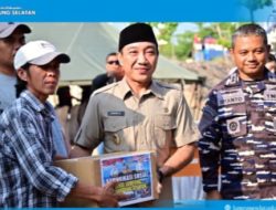 Peringati HUT Kodaeral III, Lanal Lampung dan Pemkab Lampung Selatan Hadirkan Pelayanan Kesehatan Gratis dan Bakti Sosial di Dermaga Bom