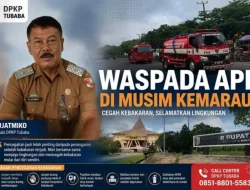 Damkar Tubaba Imbau Warga Waspada Kebakaran Saat Musim Kemarau