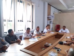 Asisten I Untung Budiono Pimpin Rapat Persiapan Panen Ikan di Islamic Center Tubaba