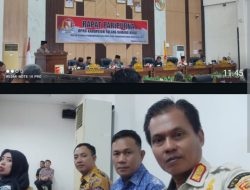 Satuan POL PP Tulang Bawang Barat Hadiri Rapat Paripurna DPRD, Terkait KUA-PPAS Perubahan Tahun 2026