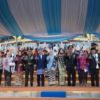 Usai Merah Putih Diturunkan, Warna Budaya Nusantara Menghiasi Menara Siger