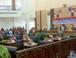 Wakil Bupati Tubaba Mehadiri Gelar Paripurna Penyampaian Rancangan KUA-PPAS APBD 2027 Di Rung Sidang DPRD Tubaba