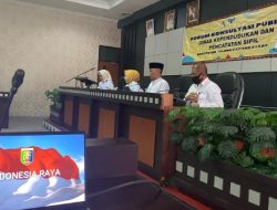 Tingkatkan Kualitas Pelayanan, Disdukcapil Tubaba Gelar Forum Konsultasi Publik Penyusunan Standar Pelayanan