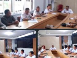 Asisten I Untung Budiono Pimpin Rapat Persiapan Panen Ikan di Islamic Center Tubaba