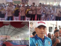 Kasad pol pp Rudi Riansyah.,S.E.,M.M Diwakili OlehSekretaris Satpol PP Tubaba Sudarmani.S.pd.,M.pd.Hadiri Pembukaan Kejuaraan Karate Piala Bupati, Dukung Pembinaan Olahraga dan Prestasi Pemuda