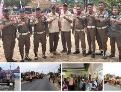 Satpol PP Tubaba Laksanakan Pengamanan Kunjungan Kerja Ketua TP PKK Provinsi Lampung