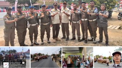 Satpol PP Tubaba Laksanakan Pengamanan Kunjungan Kerja Ketua TP PKK Provinsi Lampung