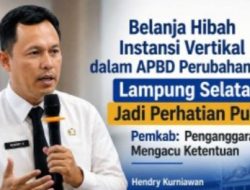 Belanja Hibah Instansi Vertikal dalam APBD Perubahan 2026 Lampung Selatan Jadi Perhatian Publik, Pemkab: Penganggaran Mengacu Ketentuan